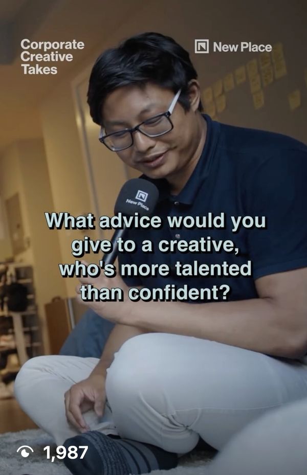 Corporate Creative Takes — advice for talented creatives
