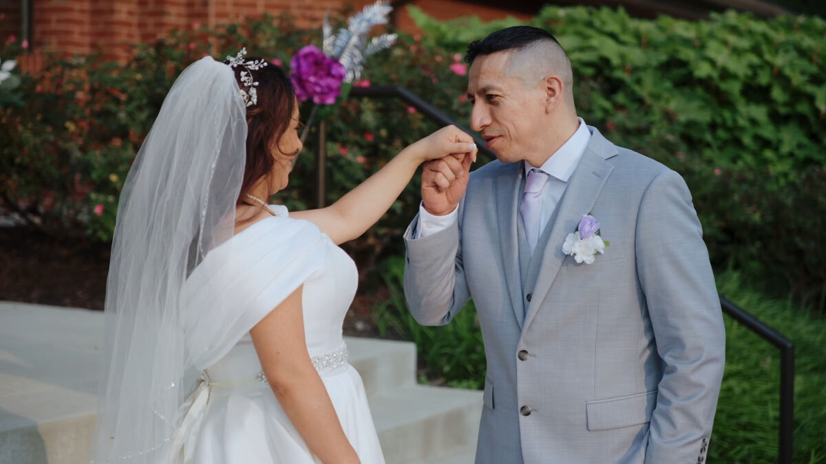 Carlos and Irasema wedding film still