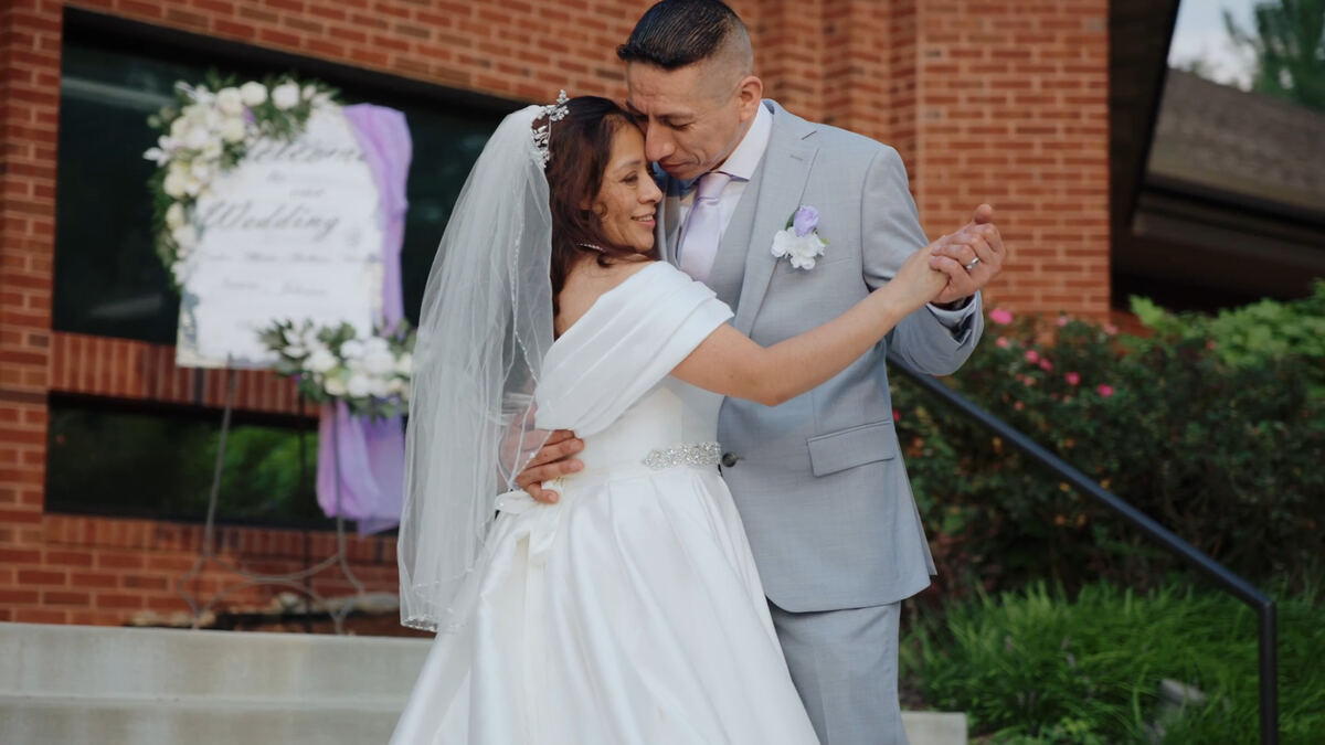 Carlos and Irasema wedding film still